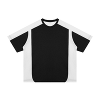 Rifted Unisex Color Block Loose T-Shirt