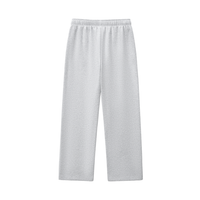 Rifted Contrast-Stitched Fleece Sweatpants