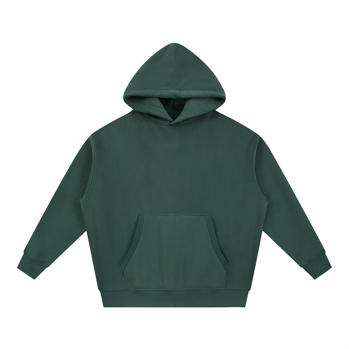 Rifted Essential Oversized Boxy Fit Fleece Hoodie
