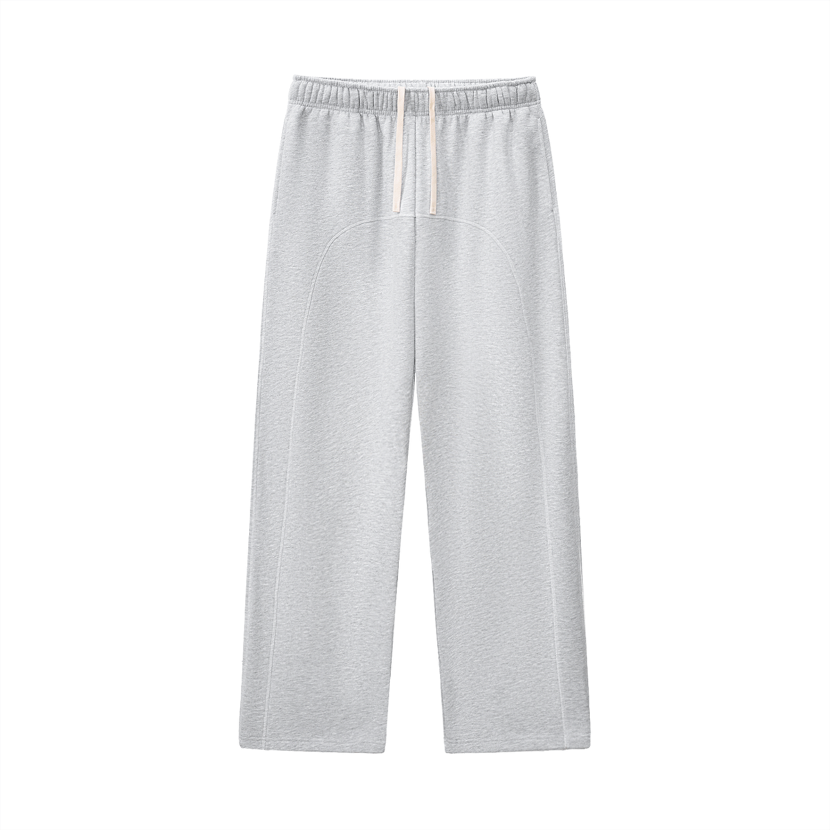 Rifted Contrast-Stitched Fleece Sweatpants