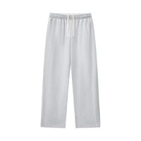 Rifted Contrast-Stitched Fleece Sweatpants