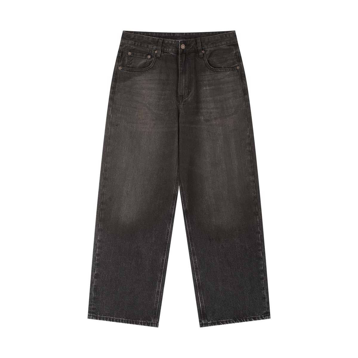 Rifted Vintage Wash Heavyweight Denim Jeans