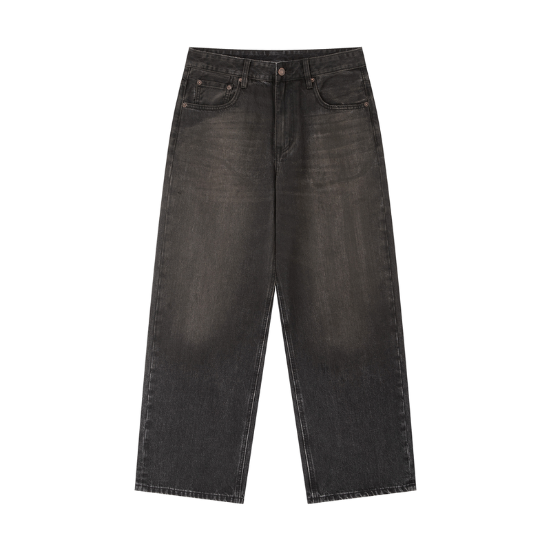 Rifted Vintage Wash Heavyweight Denim Jeans