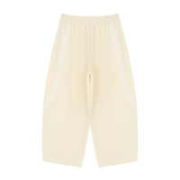 Rifted Unisex Wide Leg Piping Sweatpants