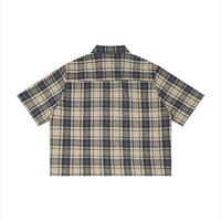 Rifted Unisex Plaid Boxy Short Sleeve Shirt