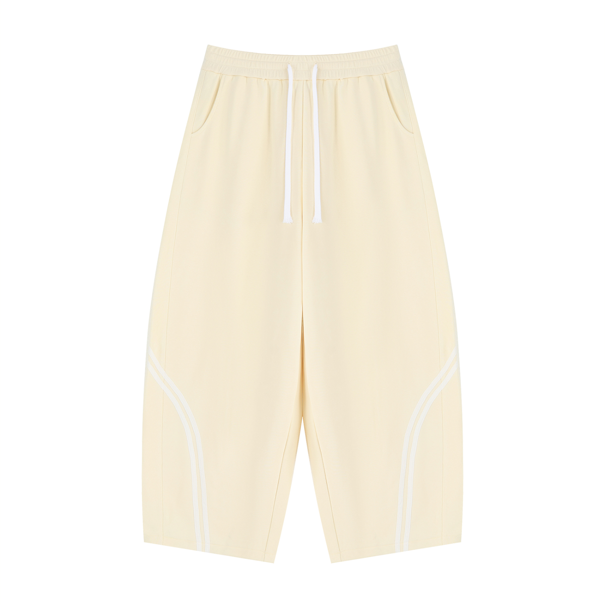 Rifted Unisex Wide Leg Piping Sweatpants