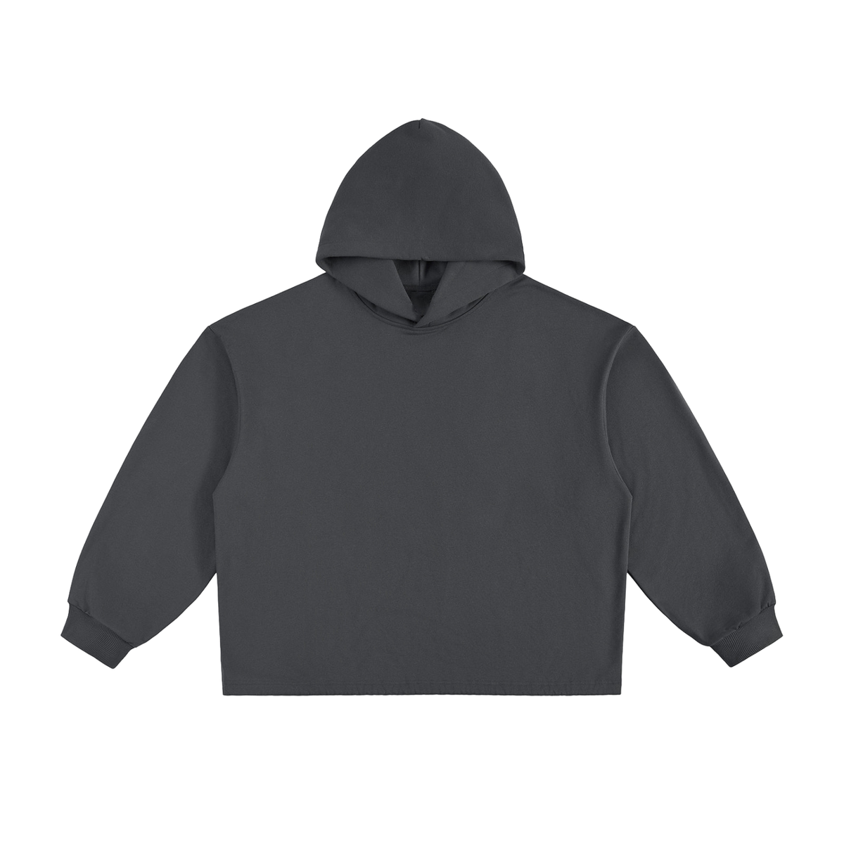 Rifted Essential Heavyweight Oversized Drawstring Hem Hoodie