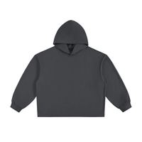 Rifted Essential Heavyweight Oversized Drawstring Hem Hoodie