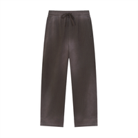 Rifted Sun Fade Raw Edge Straight-Leg Sweatpants