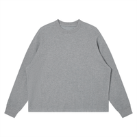 Rifted Unisex Waffle Boxy Long Sleeve T-Shirt