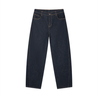 Rifted Men's Vintage Wash Barrel Leg Jeans