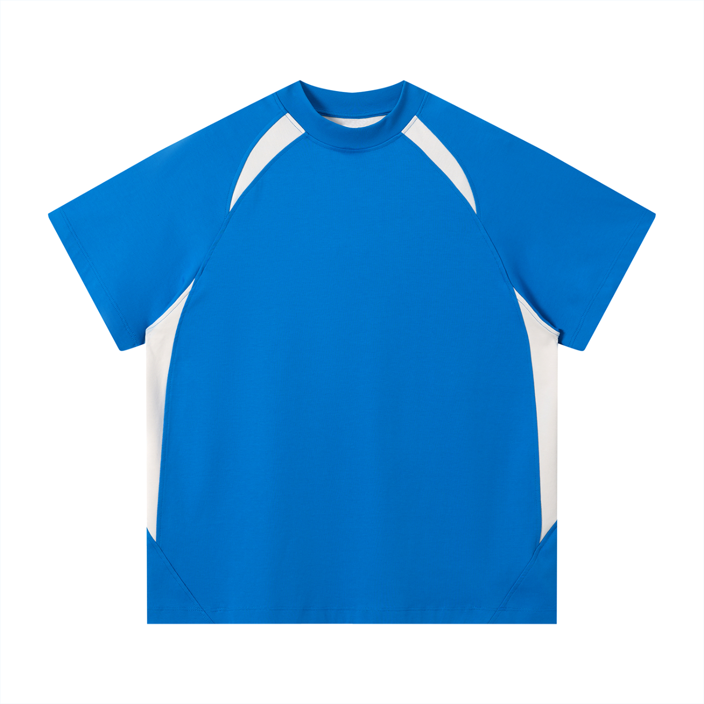 Rifted Contrast Panel Performance T-Shirt