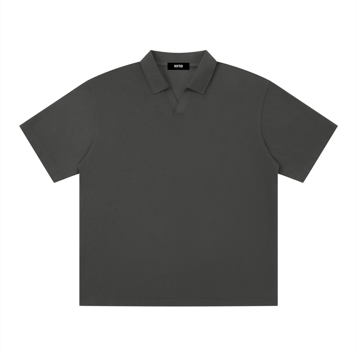 Men's Drop Shoulder Polo T-Shirt