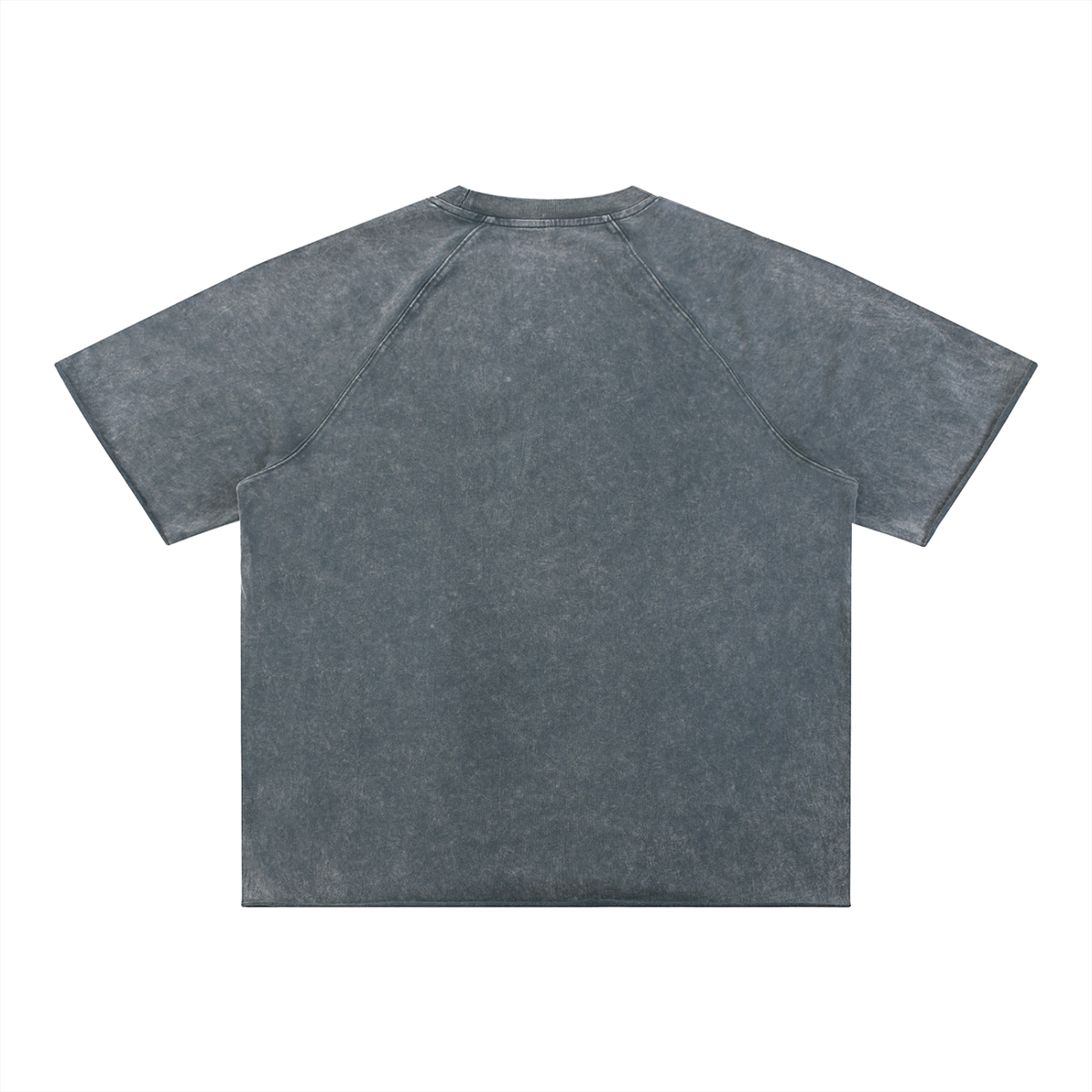 Rifted Unisex Mineral Wash Raw Edge T-Shirt