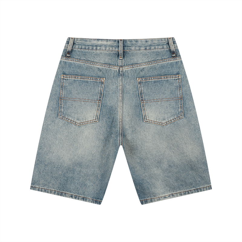 Rifted Men's Vintage Wash Denim Shorts