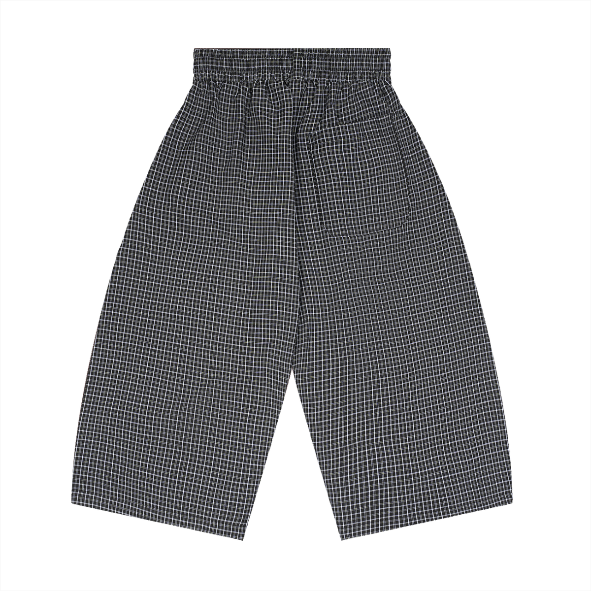 Rifted Unisex Plaid Loose Capri Shorts