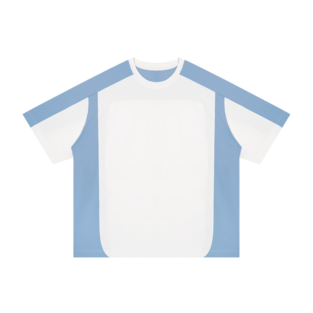 Rifted Unisex Color Block Loose T-Shirt