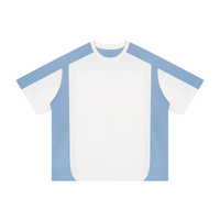 Rifted Unisex Color Block Loose T-Shirt