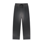 Rifted Sun Fade Raw Edge Straight-Leg Sweatpants