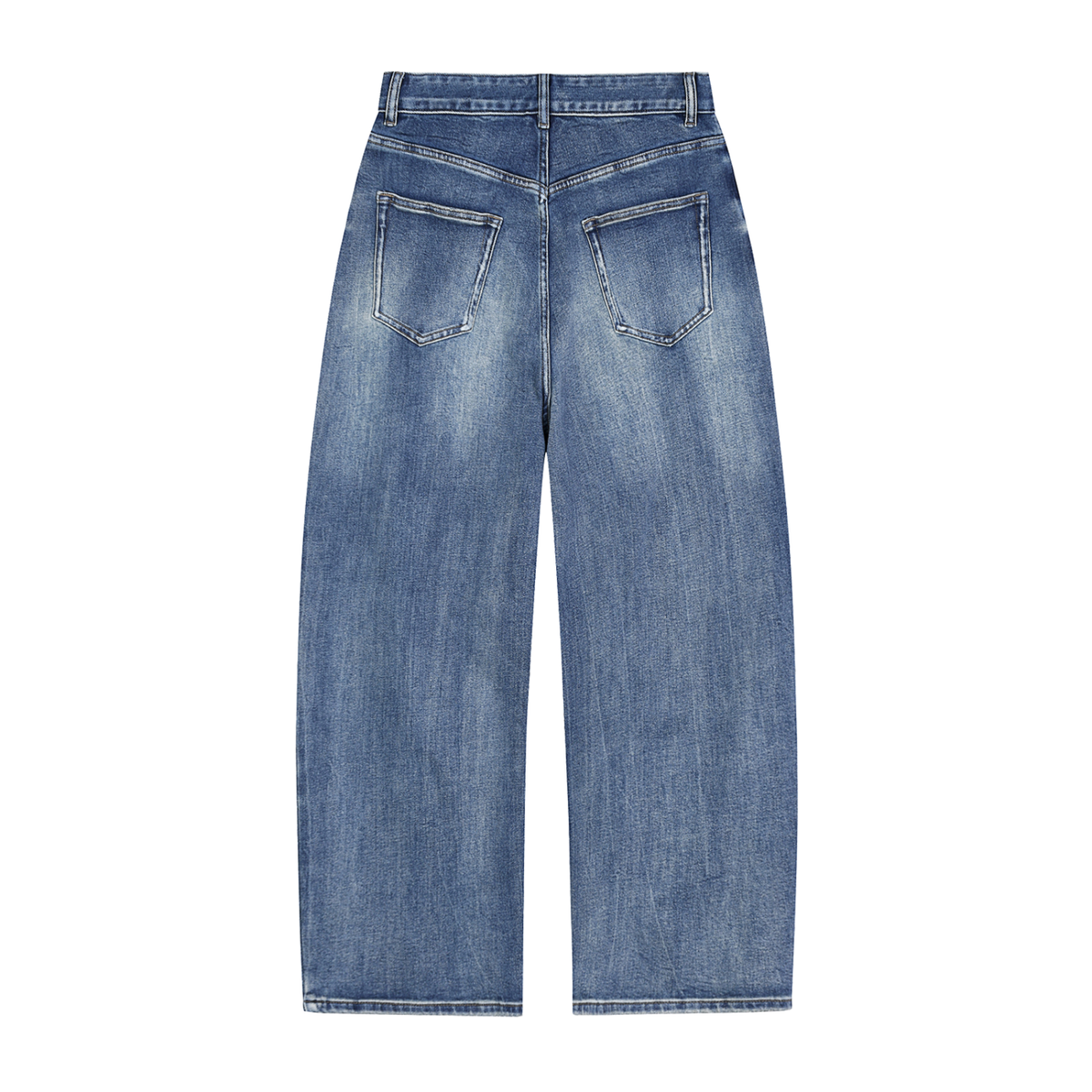 Rifted Sun Fade Heavyweight Denim Jeans