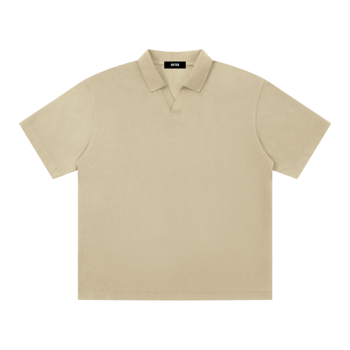 Men's Drop Shoulder Polo T-Shirt