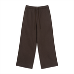 Rifted Fleece Drawstring Straight-Leg Sweatpants