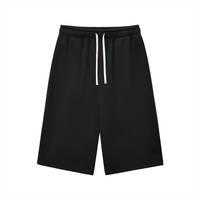 Rifted Relaxed Drawstring Three-quarter Sweatpants