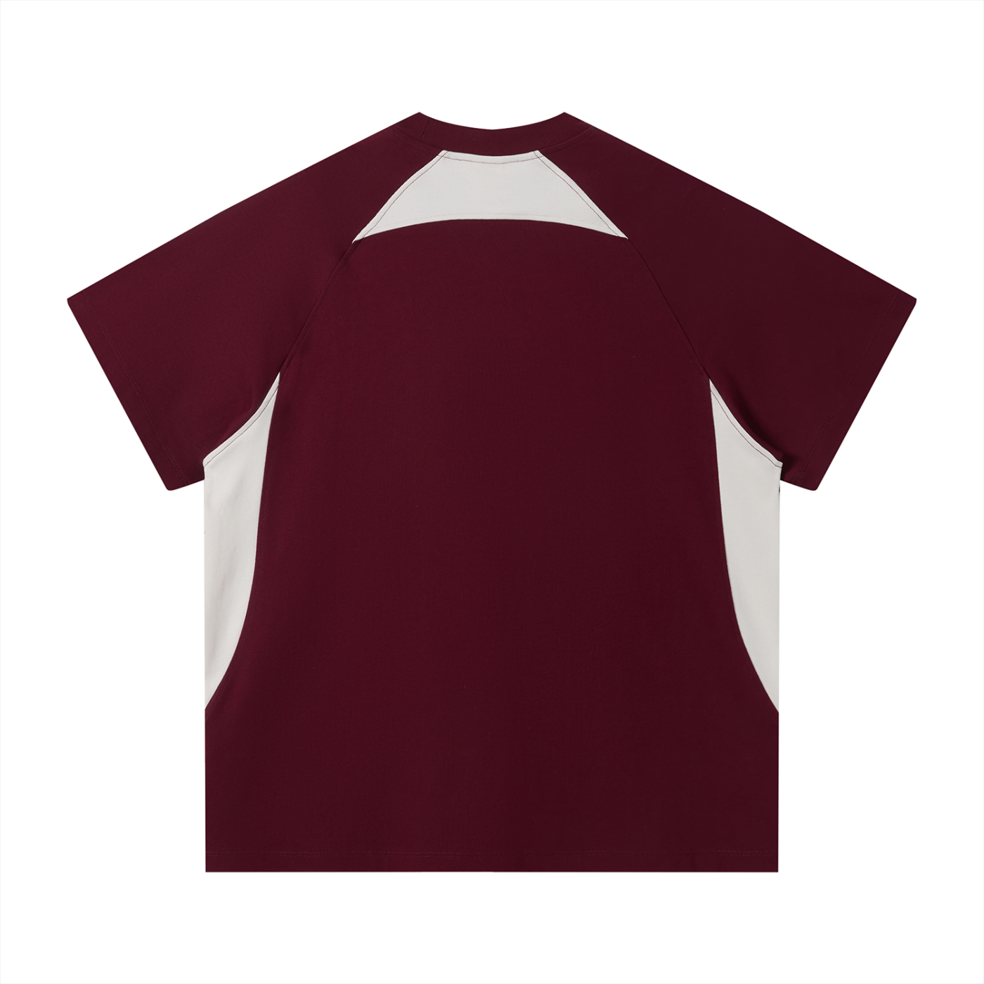 Rifted Contrast Panel Performance T-Shirt