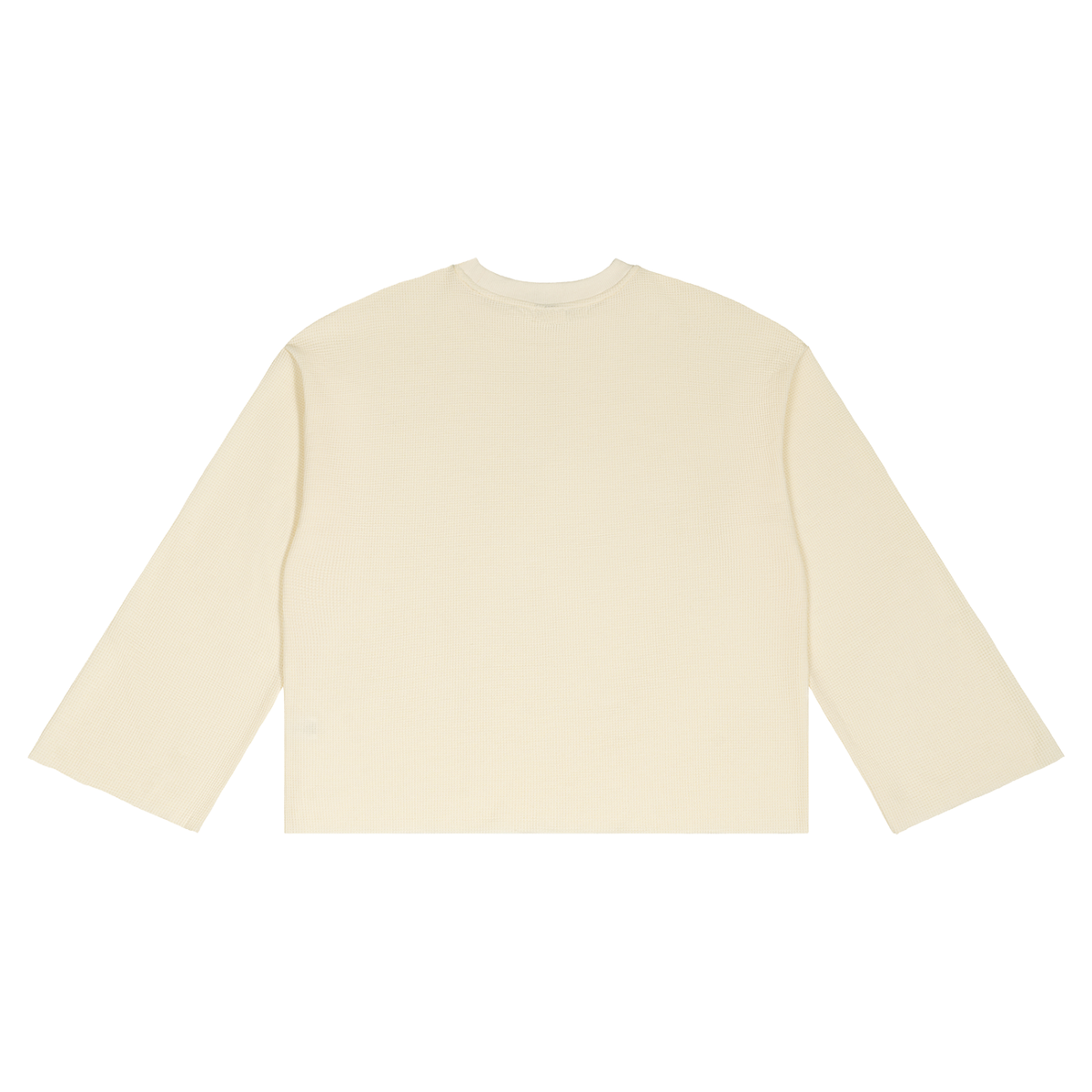Waffle Raw Edge T-Shirt