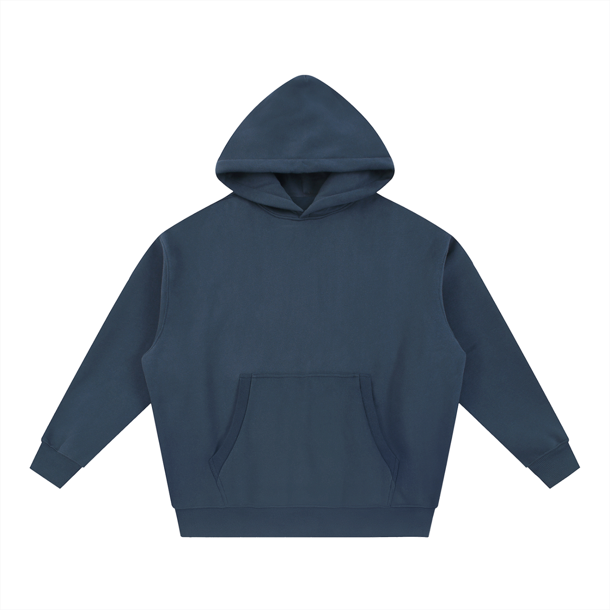 Rifted Essential Oversized Boxy Fit Fleece Hoodie