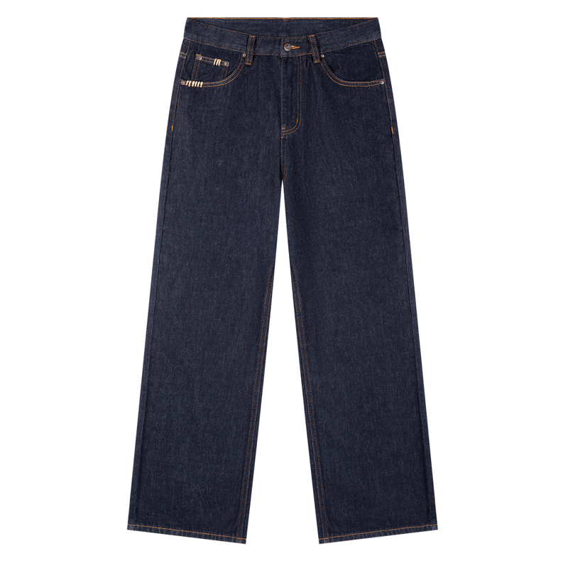 Rifted Men's Heavyweight Straight Leg Denim Jeans