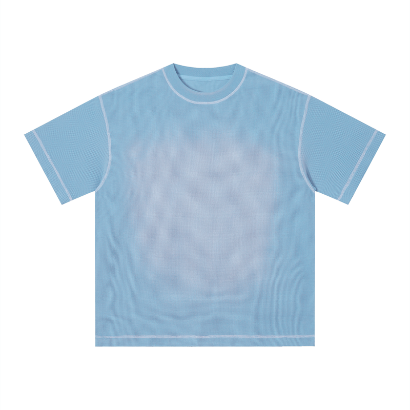 Rifted Unisex Sun Fade Waffle Boxy T-Shirt