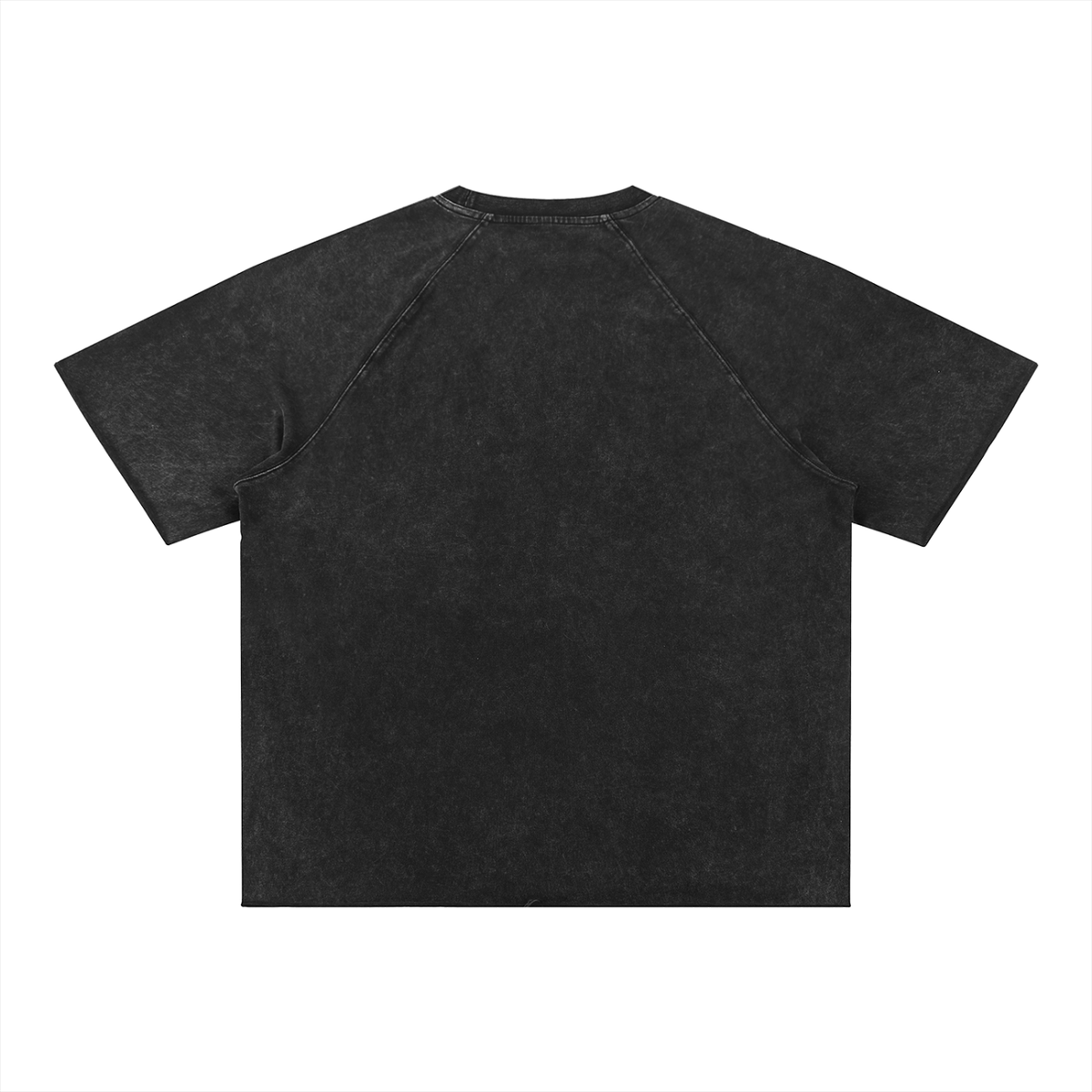 Rifted Unisex Mineral Wash Raw Edge T-Shirt