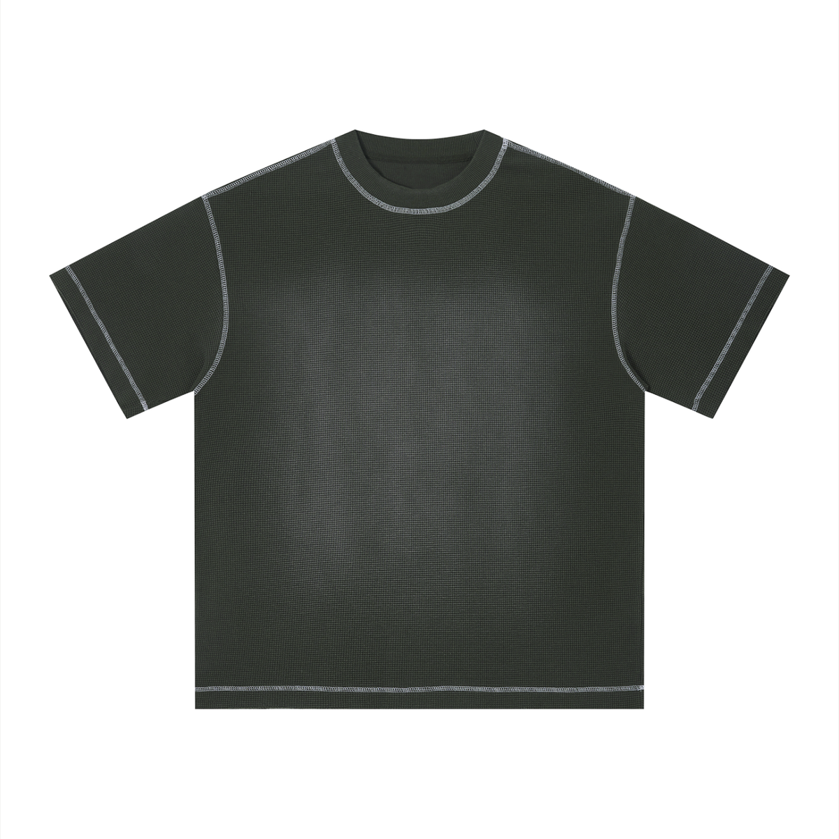 Rifted Unisex Sun Fade Waffle Boxy T-Shirt
