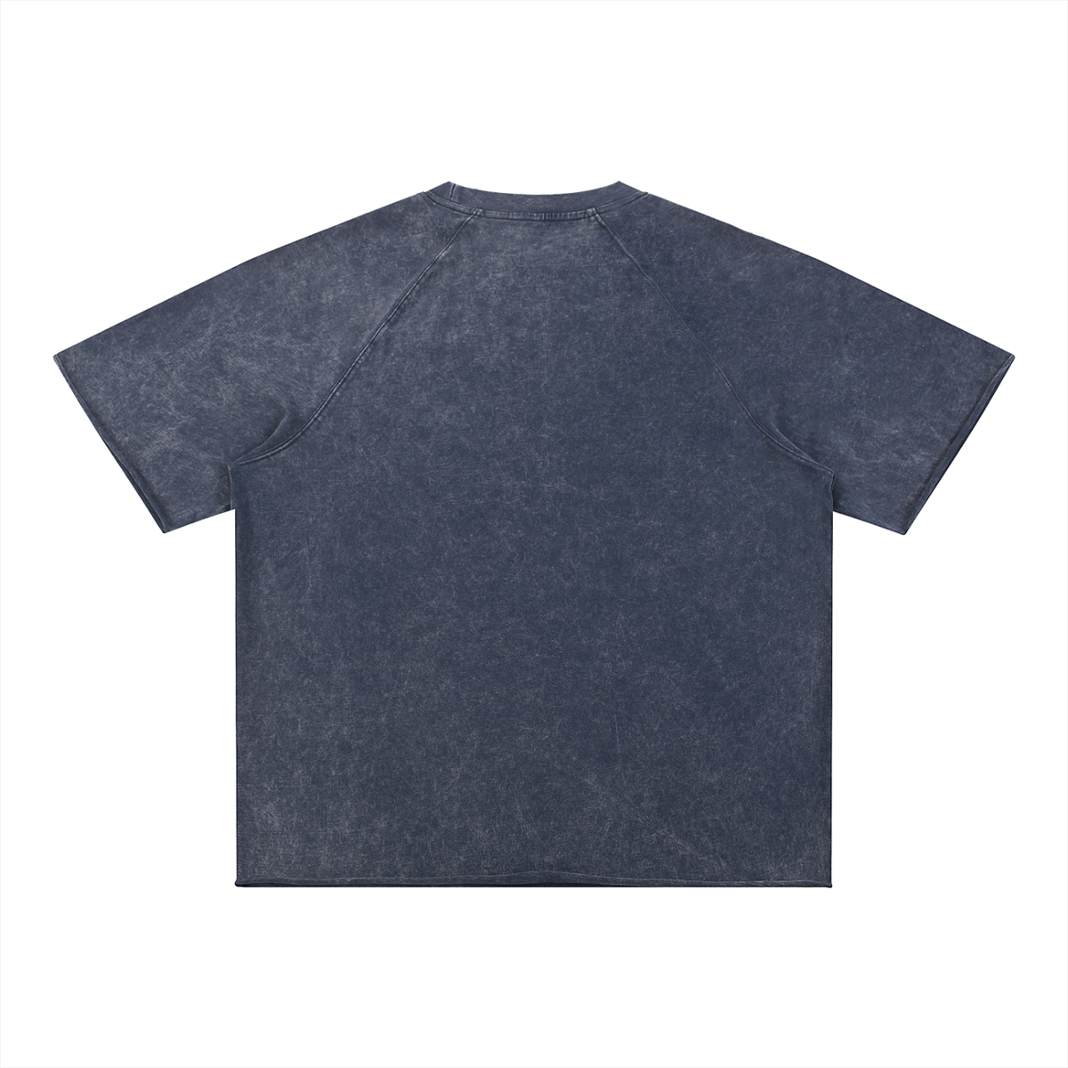 Rifted Unisex Mineral Wash Raw Edge T-Shirt