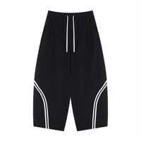 Rifted Unisex Wide Leg Piping Sweatpants