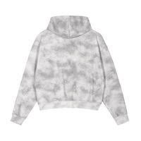 Rifted Dirty Washed Zip-Up Fleece Hoodie