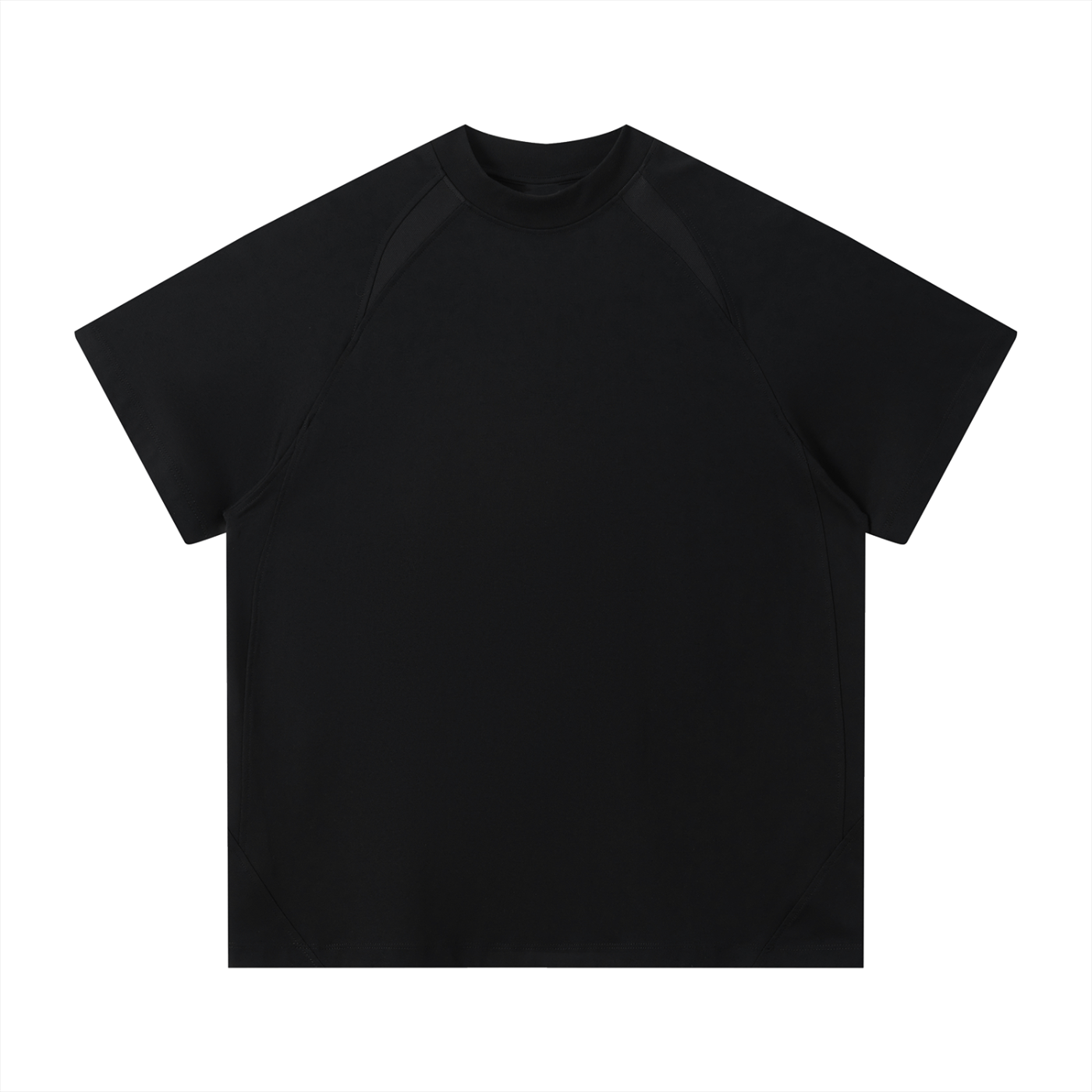Rifted Contrast Panel Performance T-Shirt