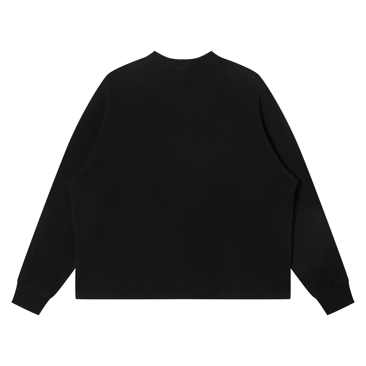 Rifted Unisex Waffle Boxy Long Sleeve T-Shirt