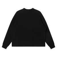 Rifted Unisex Waffle Boxy Long Sleeve T-Shirt