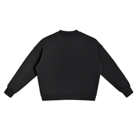 Rifted Fleece Side Slit Crewneck Sweatshirt