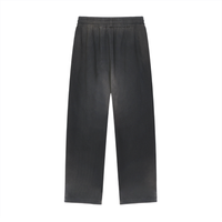 Rifted Sun Fade Raw Edge Straight-Leg Sweatpants