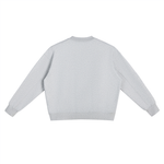 Rifted Fleece Side Slit Crewneck Sweatshirt
