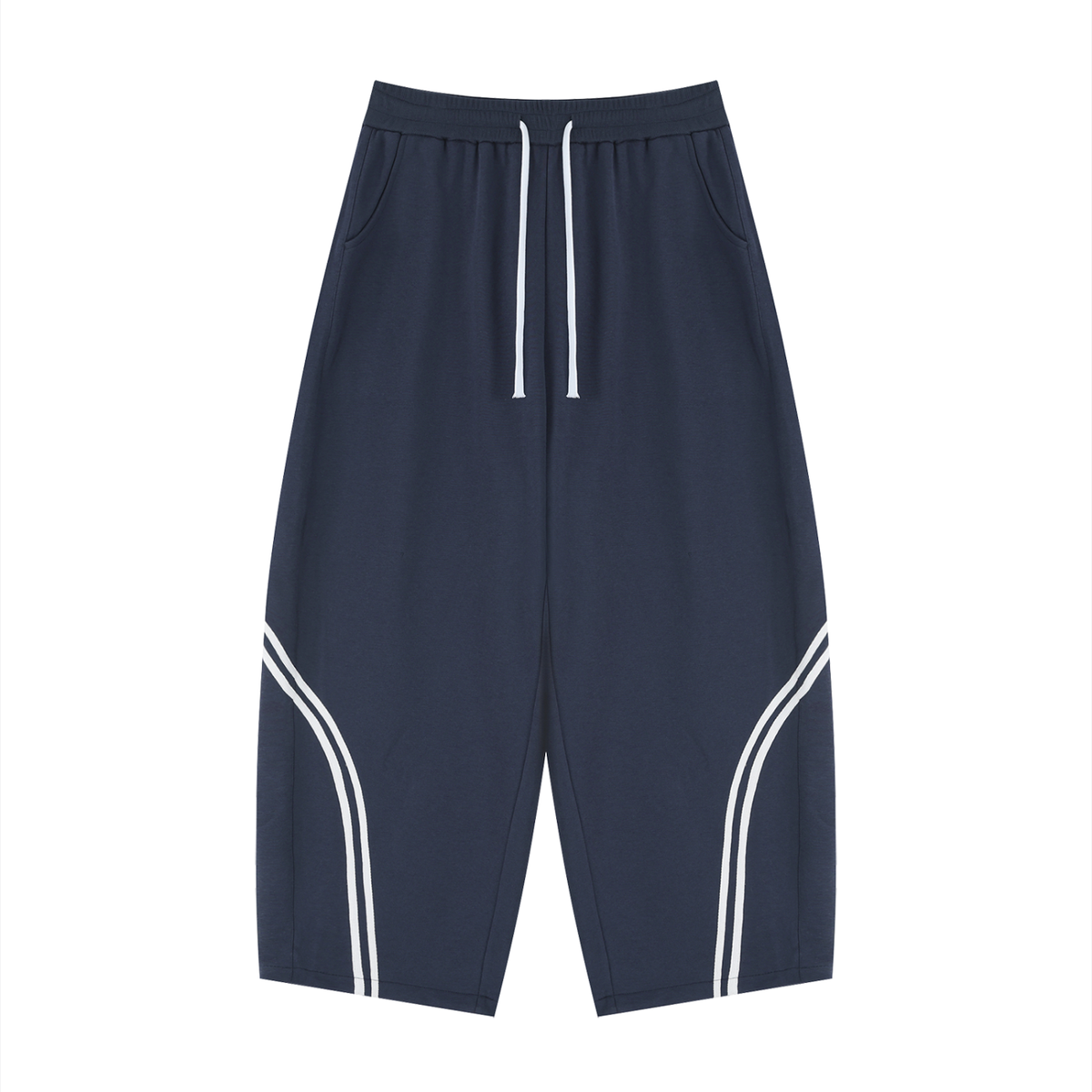 Rifted Unisex Wide Leg Piping Sweatpants