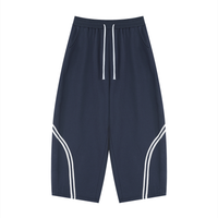 Rifted Unisex Wide Leg Piping Sweatpants