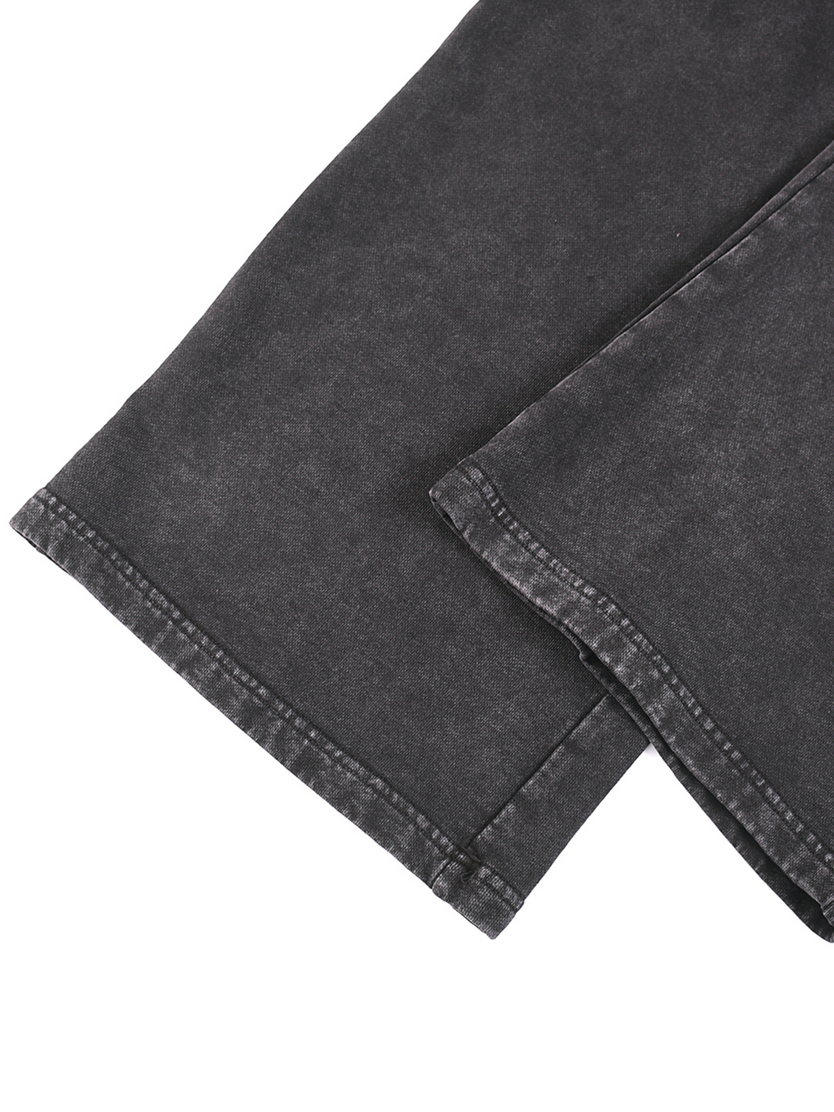 Rifted Snow Washed Straight Leg Pants