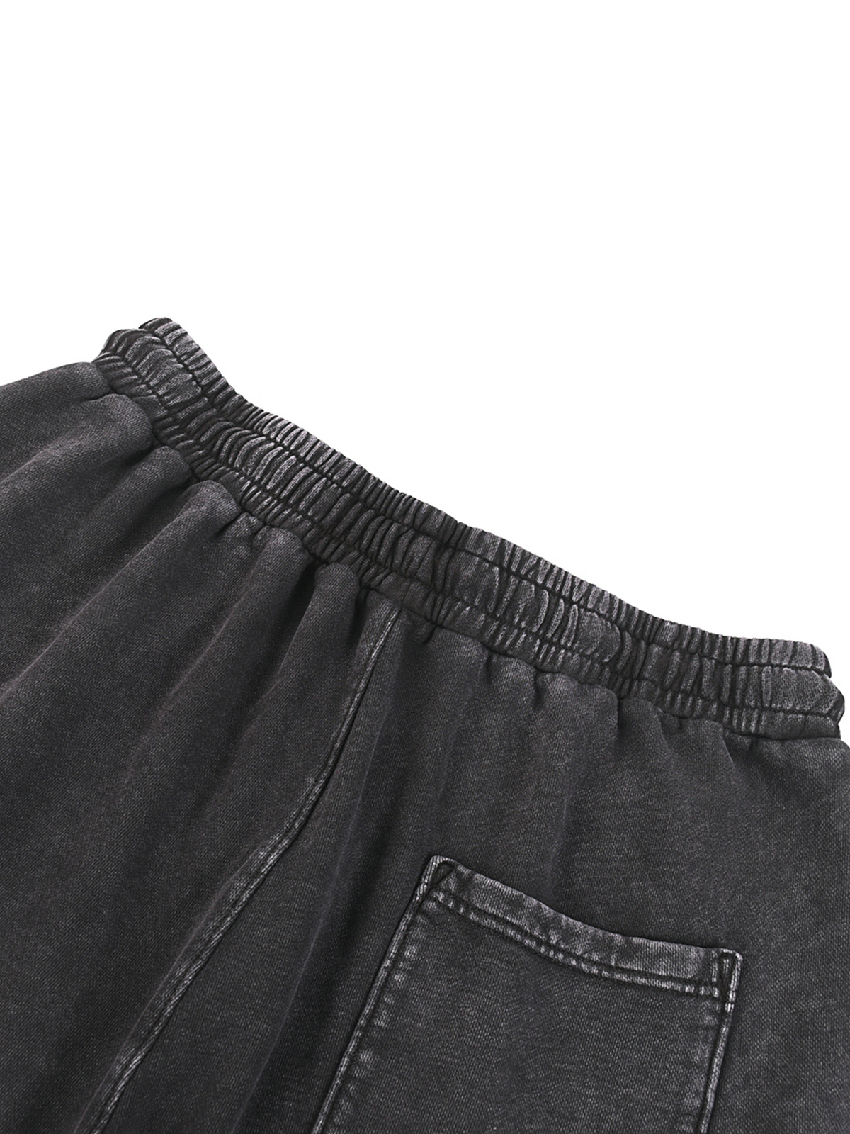 Rifted Snow Washed Straight Leg Pants