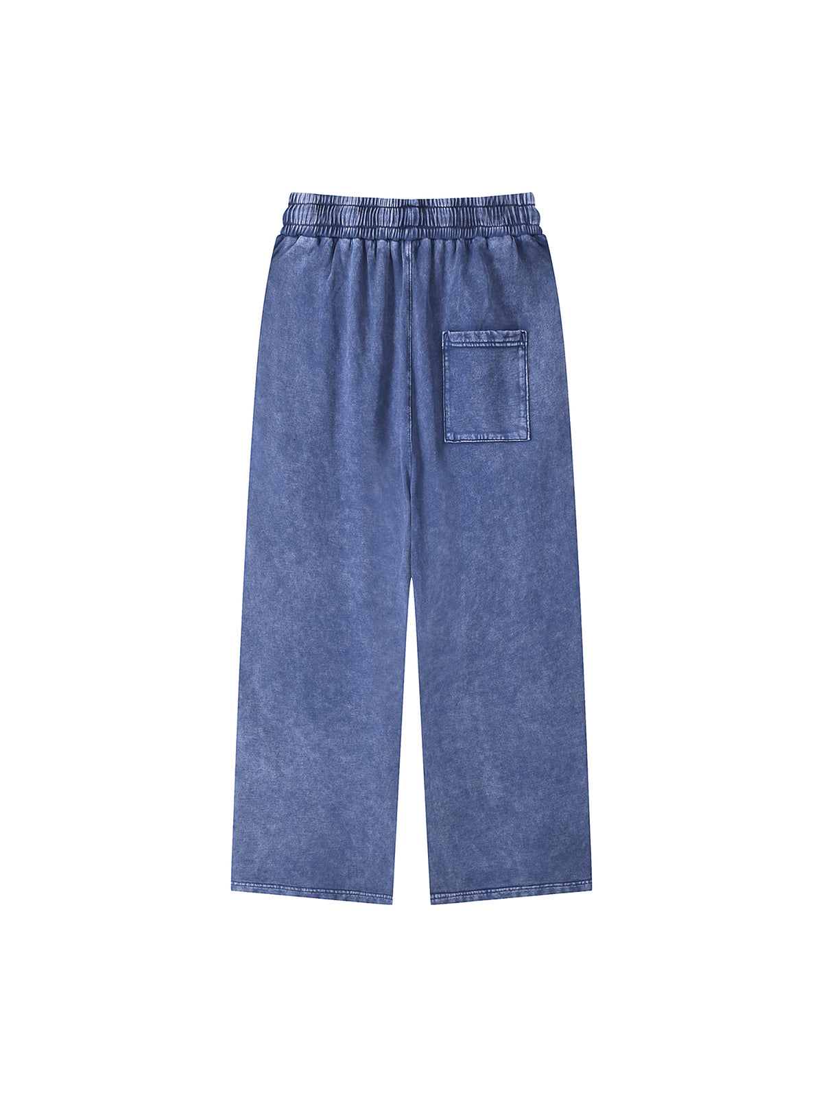 Rifted Snow Washed Straight Leg Pants