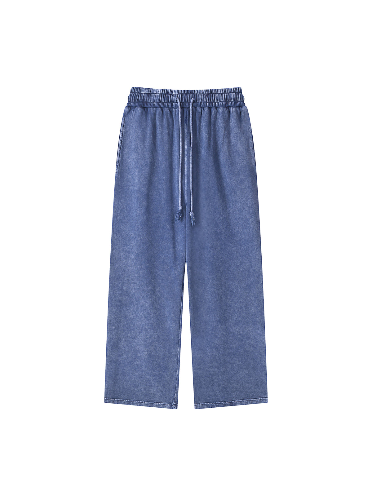 Rifted Snow Washed Straight Leg Pants