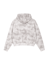 Rifted Dirty Washed Zip-Up Fleece Hoodie